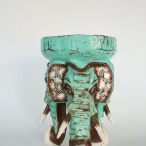 grenn elephant stool