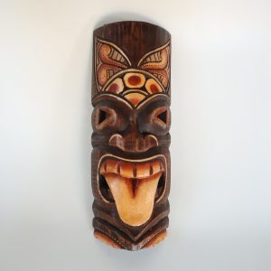 Mask hand carved wooden
